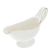 ceramic gravy boat saucier sauce jug for home tableware use