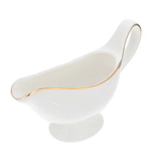 ceramic gravy boat saucier sauce jug for home tableware use
