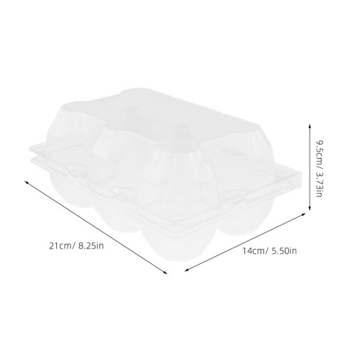 6pcs Egg Carton Multi-Slot Packaging Container for Goose Eggs 1