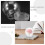 7pcs clear plastic snow globe with screw cap for custom decorations 6