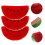 3 pcs artificial watermelon slice model photo props 2
