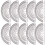 10pcs plastic 180 degree protractors for student angle measurement 1
