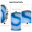 agate stone coaster round geometric heat insulation mug pad 11