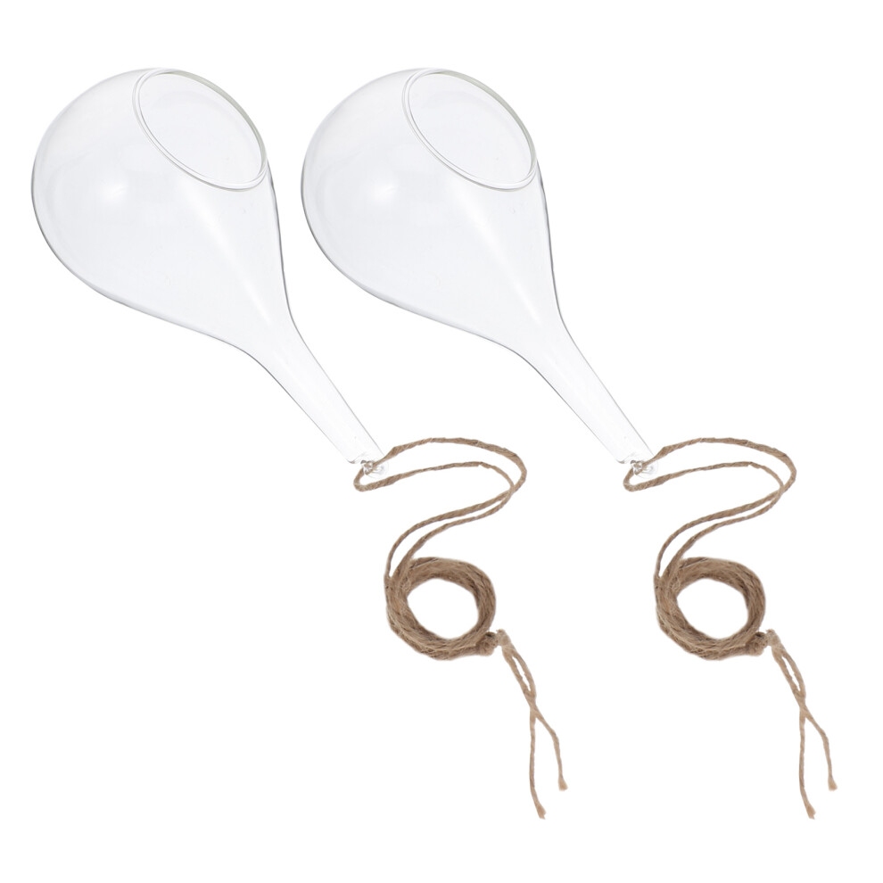 2pcs hanging hydroponic glass vases for plants and terrariums-image-OPC-PKPG6RT-NEW