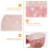 50pcs paper dessert for ice cream, pink 11