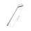 Silver Elevator Groove Gap Cleaning Durable Iron Material 3