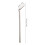 Silver Elevator Groove Gap Cleaning Durable Iron Material 2