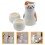 1 Set Ceramic Sake Cup and Wine Pot Japanese Style 2
