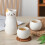 1 Set Ceramic Sake Cup and Wine Pot Japanese Style 11