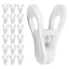 30Pièces Pinces À Linge ABS Résistantes Clips Multiples Ventilé