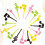 32pcs Music Note Fruit Picks 16pcs Each Pack 8