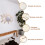 1pc shape wall mirror for decor photography prop khaki 7