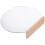 5pcs Wooden Base Desktop Acrylic Mirror Makeup Mirror 2