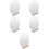 5pcs Wooden Base Desktop Acrylic Mirror Makeup Mirror 9