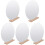 5pcs Wooden Base Desktop Acrylic Mirror Makeup Mirror 4