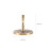 copper incense Mold tool for and ash 2