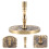 copper incense Mold tool for and ash 8