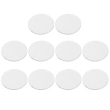 10pcs 2.5 cm clear acrylic discs for miniatures craft models