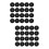 40 Pcs Round Anti-Weed Non-Woven Tree Ring 9