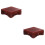 2pcs Antique Flowerpot Display Stand 8