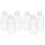 6pcs Empty Clear Juice Bottles for Homemade Beverages 9