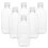 6pcs Empty Clear Juice Bottles for Homemade Beverages 10