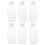 6pcs Empty Clear Juice Bottles for Homemade Beverages 8
