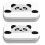 2 pcs tinplate storage box for cookies, cookie container case 2