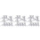 2pcs weaving lamp shade for desktop floor table light, fabric material 4