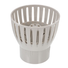 1 pc fish pond filter drain control skimmer leaf collector