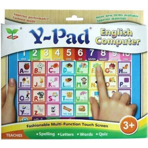 Y-Pad English Computer Educational Pink 1