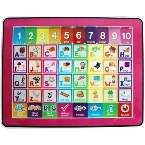 Y-Pad English Computer Educational Pink