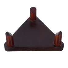 suporte triangular para bolas de futebol beisebol