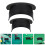 conjunto de forros para de bilhar com insertos e protetores 11