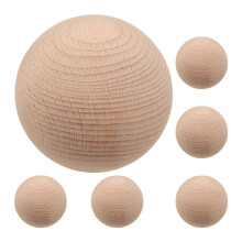 6 holz croquet kugeln natur für golf spielzeug rasenspiele