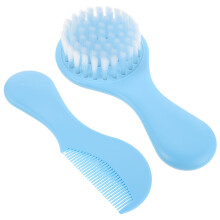 babyhaarbürste und set für neugeborene mit weichen borsten