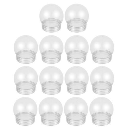 14 Pièces De Neige 150 Ml En Couvercles