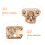 4Sets Compacte Gouden Mini Sluitingen Voor Reissieraden En 9