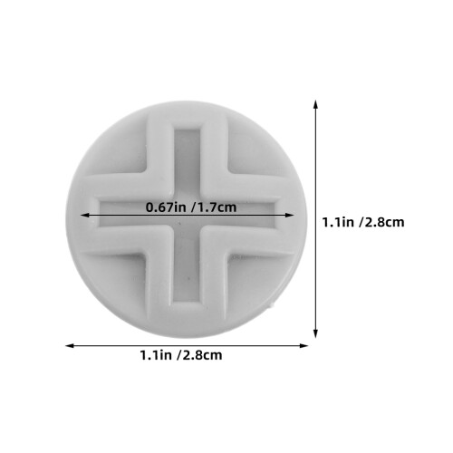 10Pcs Plastic Slide Screw Caps for Toddler Play Grey Secure Locking 2