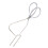 Glasurclip 34,00 X 9,00 X 5,00 Cm Silber 1