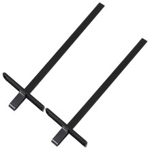 2-teilige Kreissäge-Führungsschiene, verstellbar, Metallkante