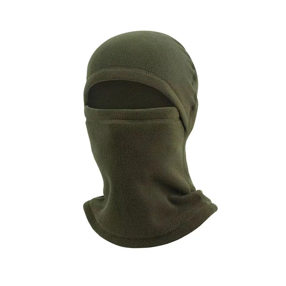 Cycling Mask 2Pcs Warm Winter Balaclava Full Face Mask Thermal Ski Snowboard Scarf Helmet Cap For Cycling Green 9084446043501