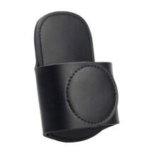 Stethoscope Holder Clip With PU Leather Case, Metal Clip, Hook And Loop Fastener, Waist Belt For Coats And Pockets