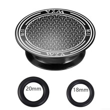 Hollow Tooth Plate Dust Cover Cap Three Dimensional Pattern Black Color Multi Color Options Resistance