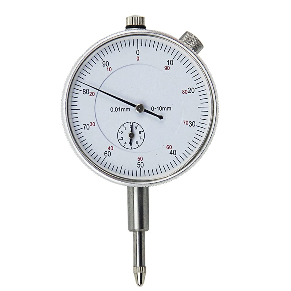 0.01Mm Accurate Clock Dial Test Indicator Outer Measuring Gage Metric 0-10Mm Range 9393856897827