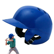 Tee Ball Helmet Breathable For Tee Ball Baseball Kids Youth Blue Thickened Impact Resistant Protective Batting Helmet One Size