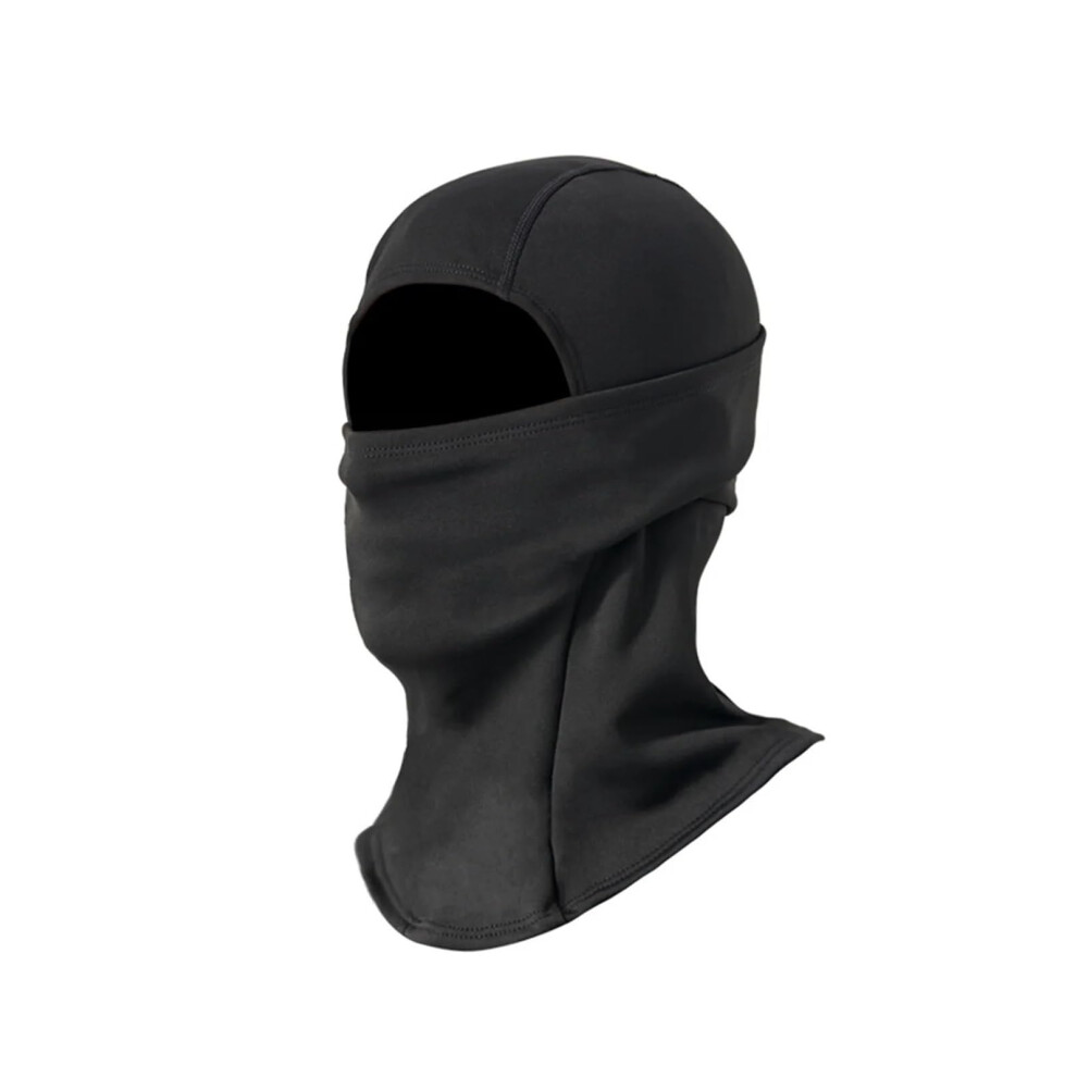 Cycling Mask 2 Pack Balaclavas Velvet Winter Windproof Face Cover Neck Gaiter For Cycling Black 9393856897919