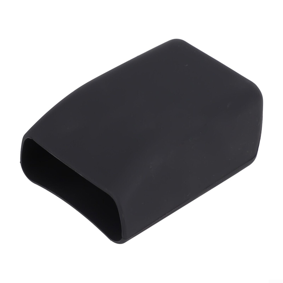 Safety Belt Buckle Protective Cover For Seat Belt Buckles, Silicone Dust Cover, Scratch-Resistant Car Accessory Black 9354506869519