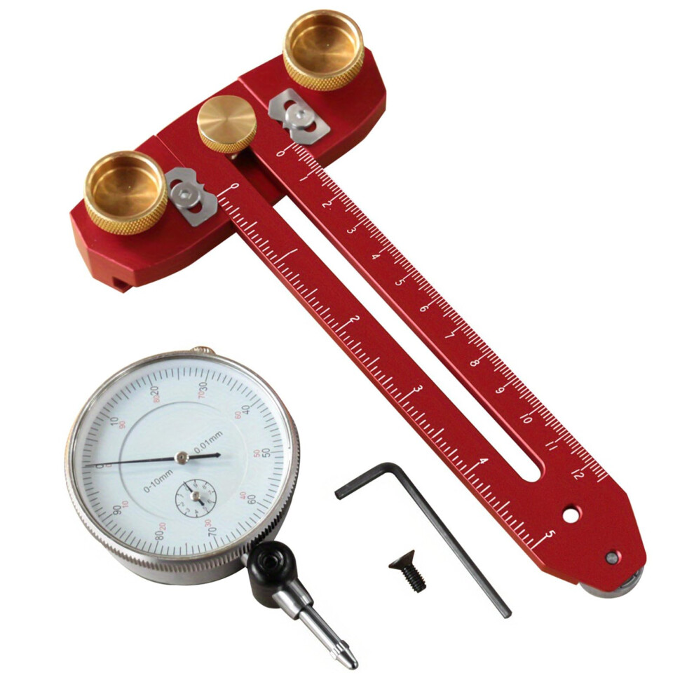 Table Sawing Alignment Gauges With Dials And Indicators For Portable Calibration And Professional Woodworking Jigs 9084446043808