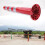 Traffic Bollards Delineator Post, Plastic Flexible Post, Pop-Up Reflective Cone, Red and Yellow, 2 Pack Crowd Control 4